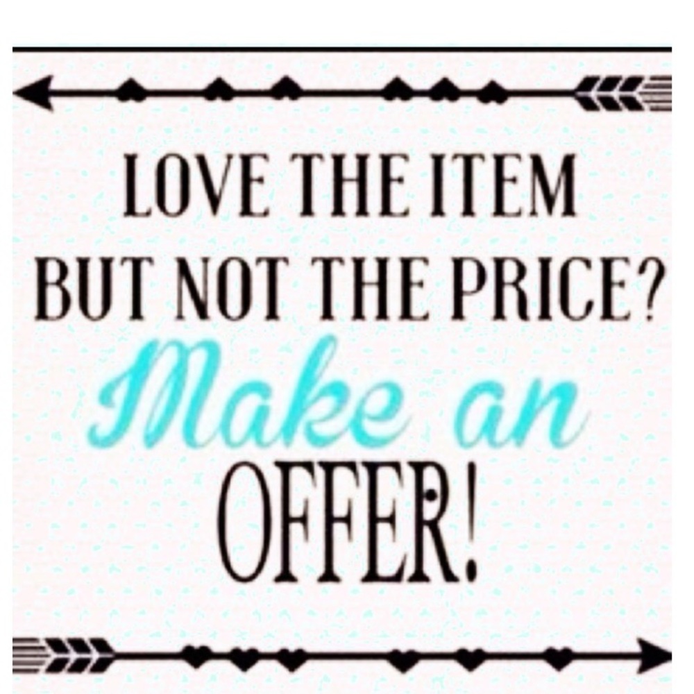 All reasonable offers welcome!!
